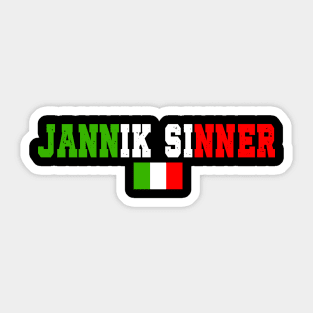 Jannik Sinner Sticker